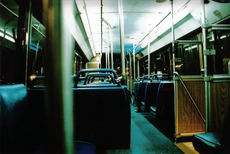 alone on the bus